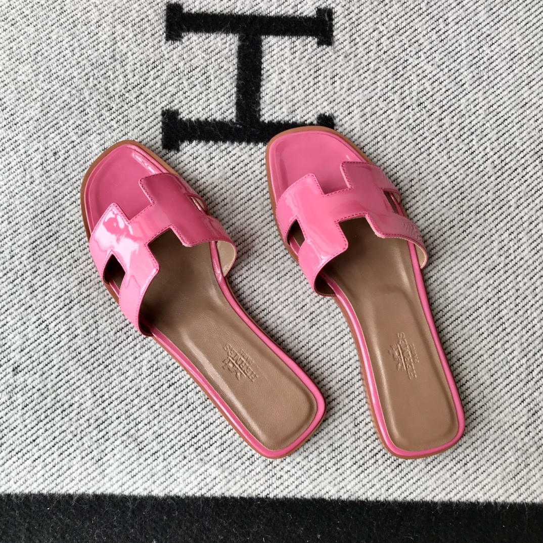 에르메스 올수공 오란 슬리퍼 샌들 페이던트 31